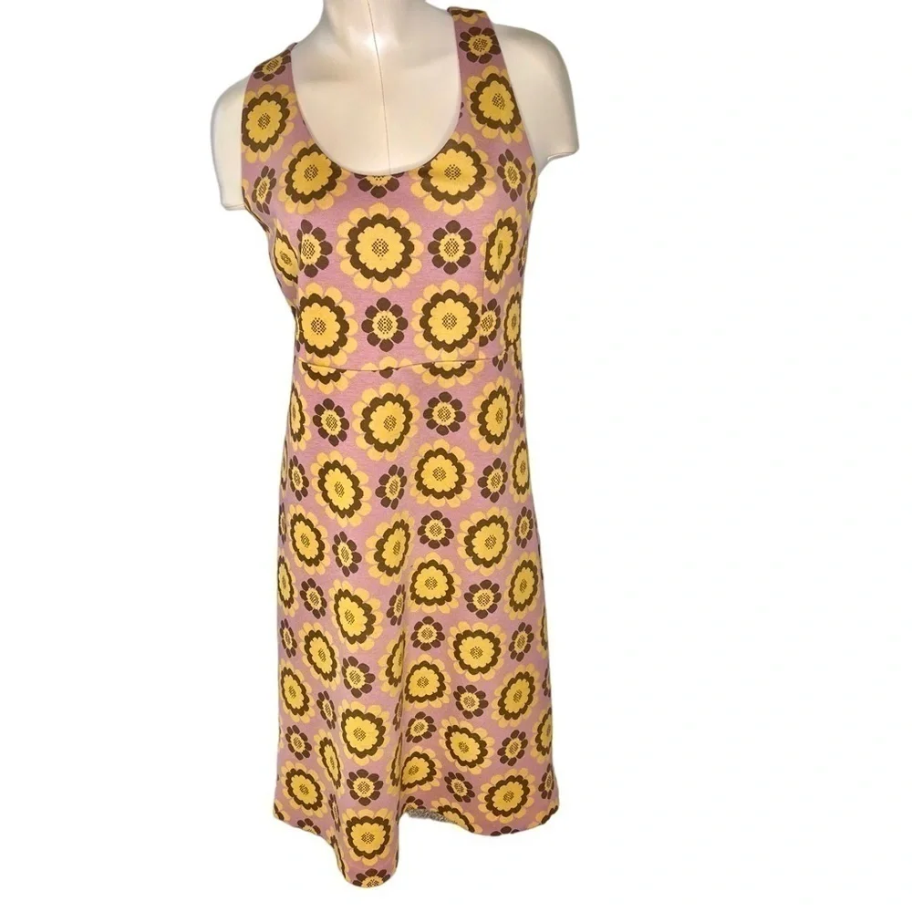 KATE SPADE Geo Floral Jacquard Midi Dress Size 10